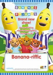 Bananas in Pyjamas LIVE Banana-riffic 2013 poster