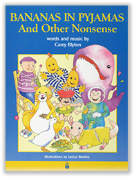 Bananas in Pyjamas republished book cover